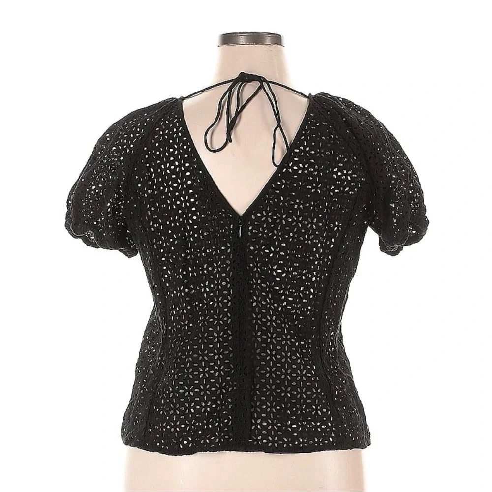 J.Crew short sleeve blouse size 16‎
